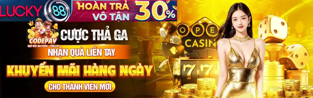Hoàn trả casino hấp dẫn 88qq khuyến mãi